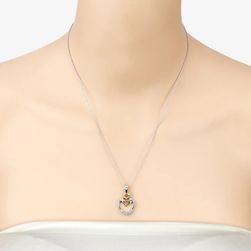 0.14 Carat Genuine Tanzanite .925 Sterling Silver Pendant - Image 12