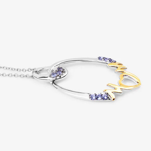 0.18 Carat Genuine Tanzanite .925 Sterling Silver Pendant - Image 10