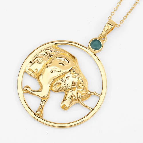 0.23 Carat Genuine Emerald .925 Sterling Silver Pendant - Image 9