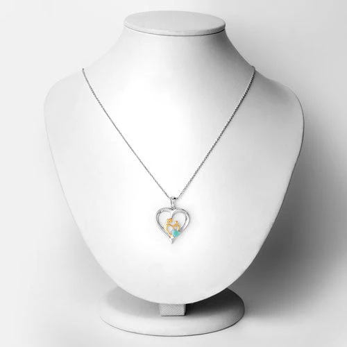 0.45 Carat Genuine Emerald .925 Sterling Silver Pendant - Image 6