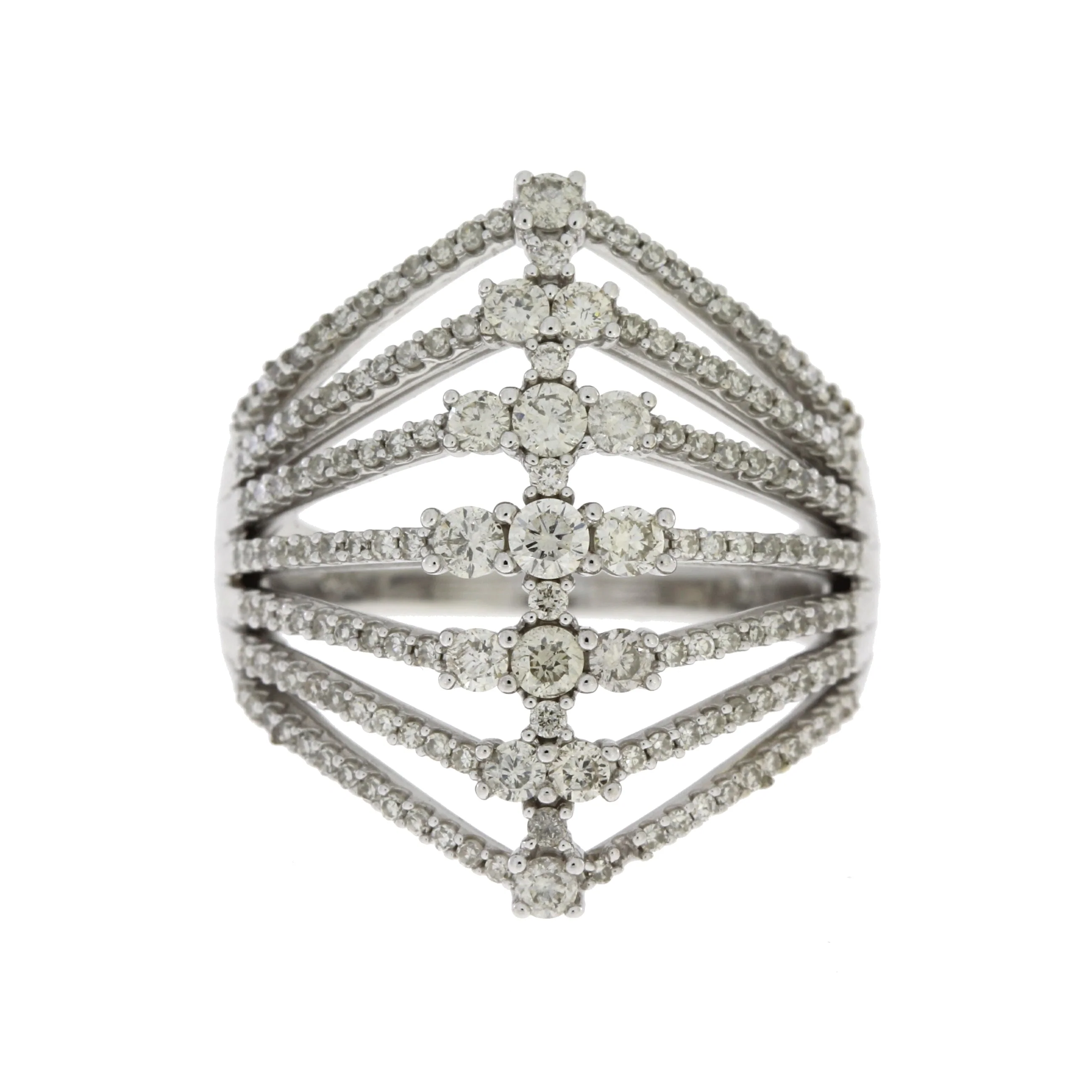 1.00ct Diamond Ring 14KT White Gold - Image 4