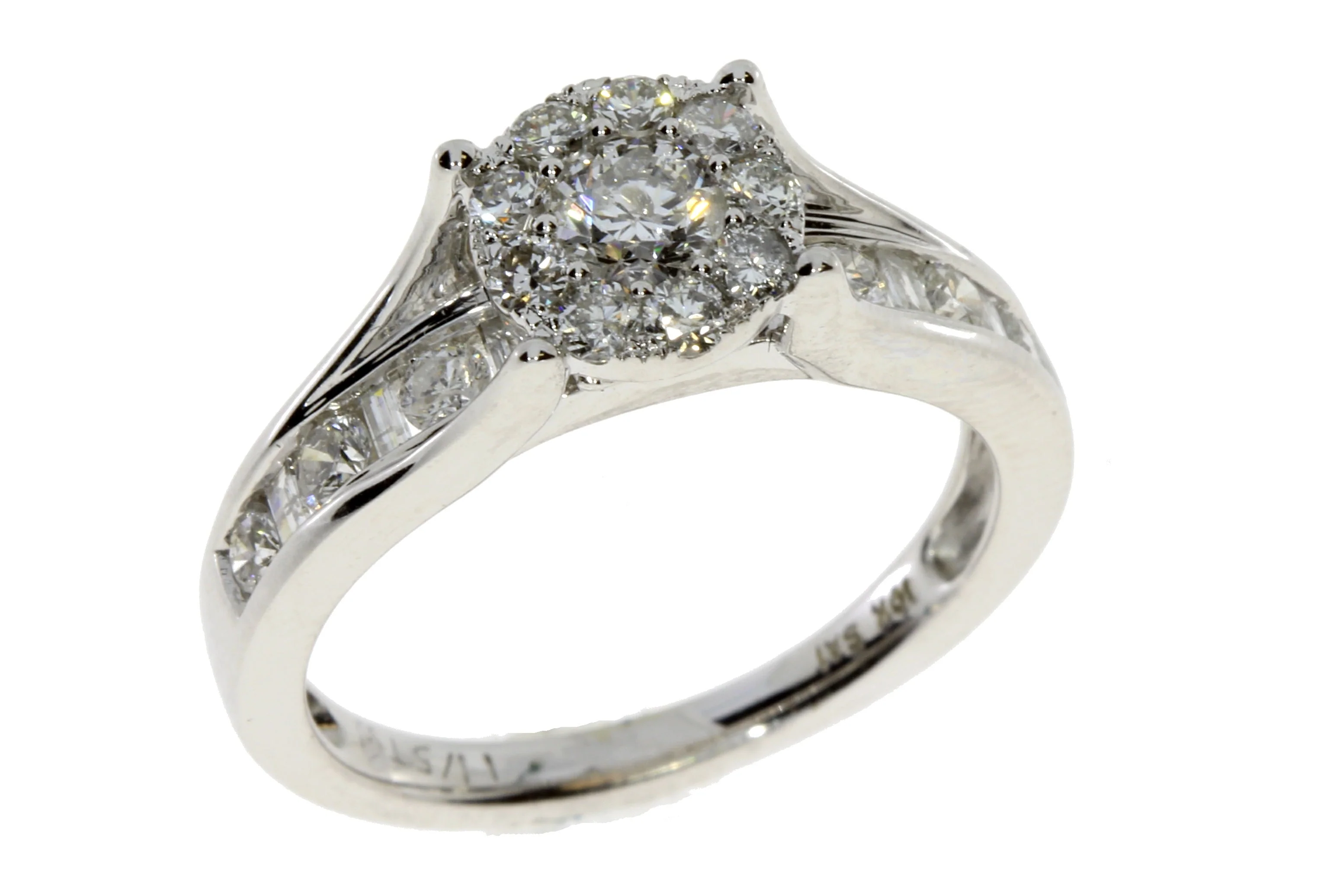 1.20ct Diamond Diamond Eng Only 10KT White Gold - Image 3