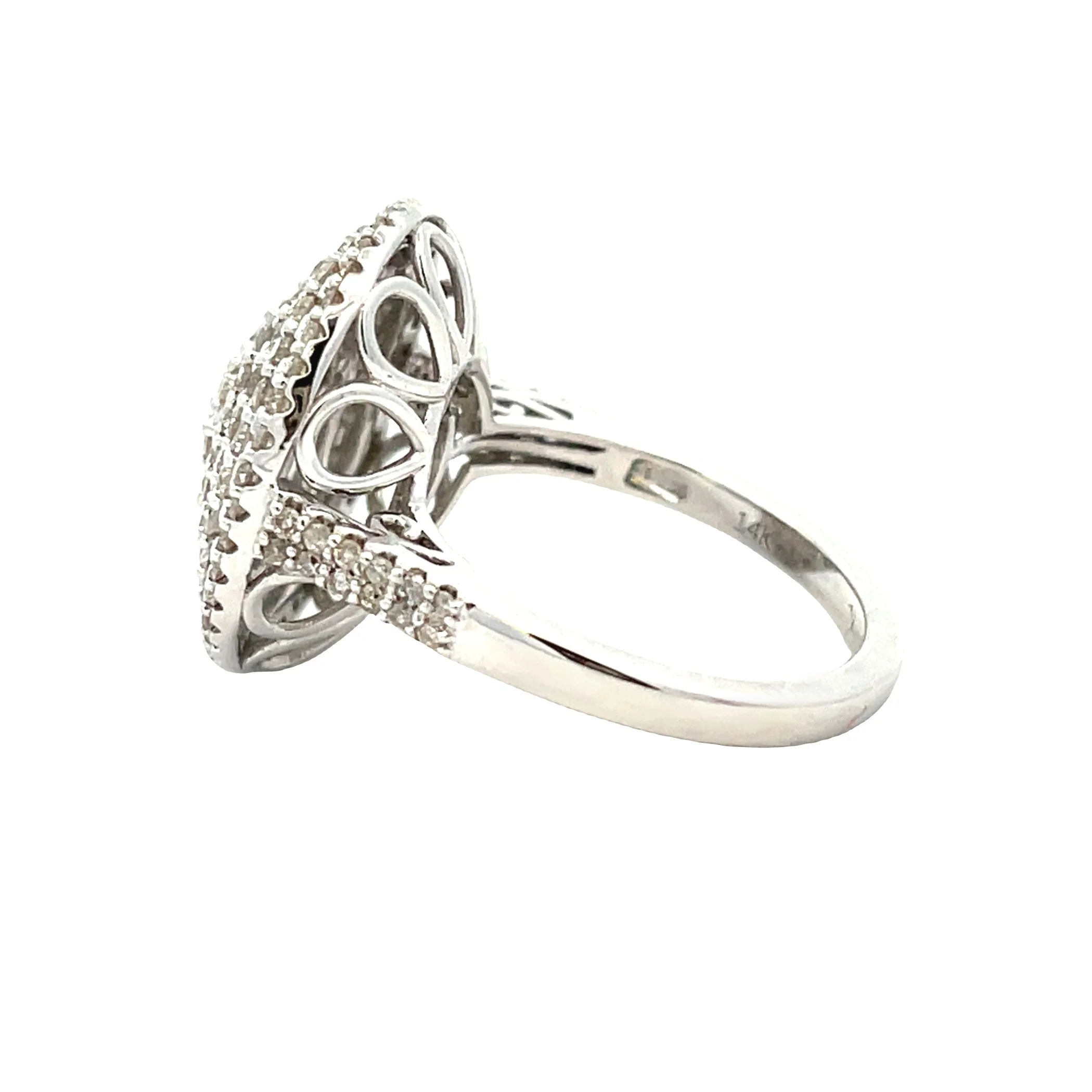 1.50ct Diamond Ring 14KT White Gold - Image 2