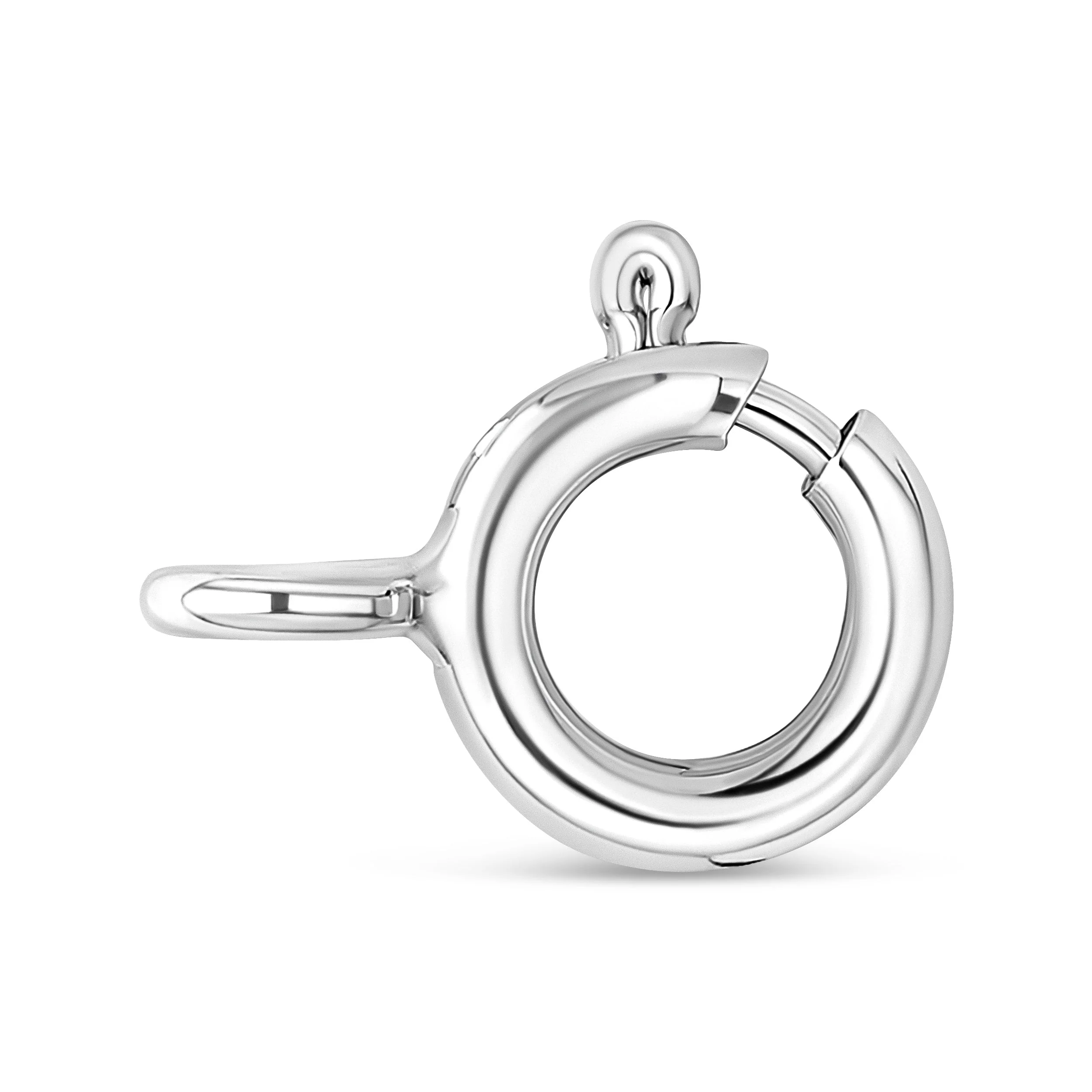 10K White Gold 1/2 Cttw Brilliant Round Diamond Marquise Shaped 4 Leaf Clover Adjustable 16-18" Inch Pendant Necklace (I-J Color, I1-I2 Clarity) - Image 3