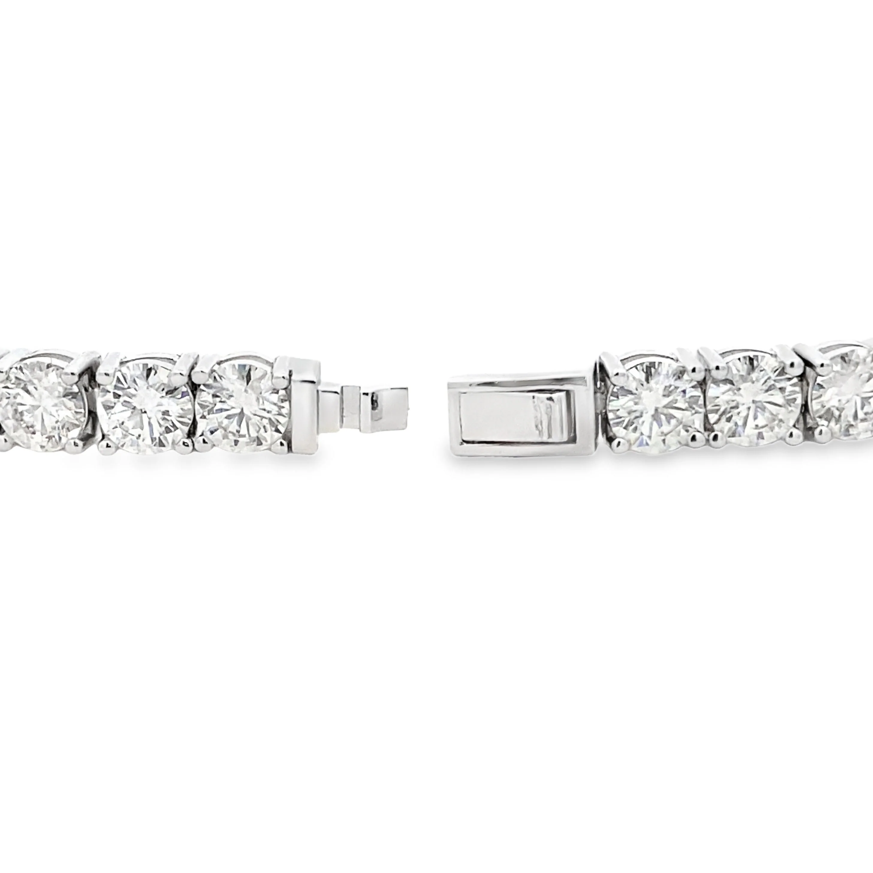 12.50ct Moissanite Tennis Bracelet Sterling Silver - Image 4