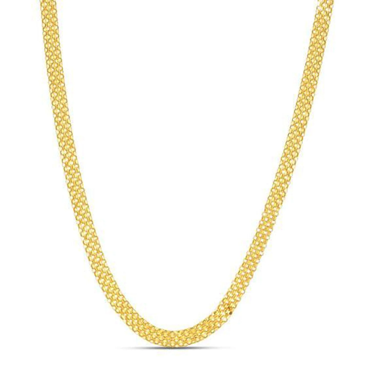14k Yellow Gold Bismark Chain (4.70 mm) - Image 5