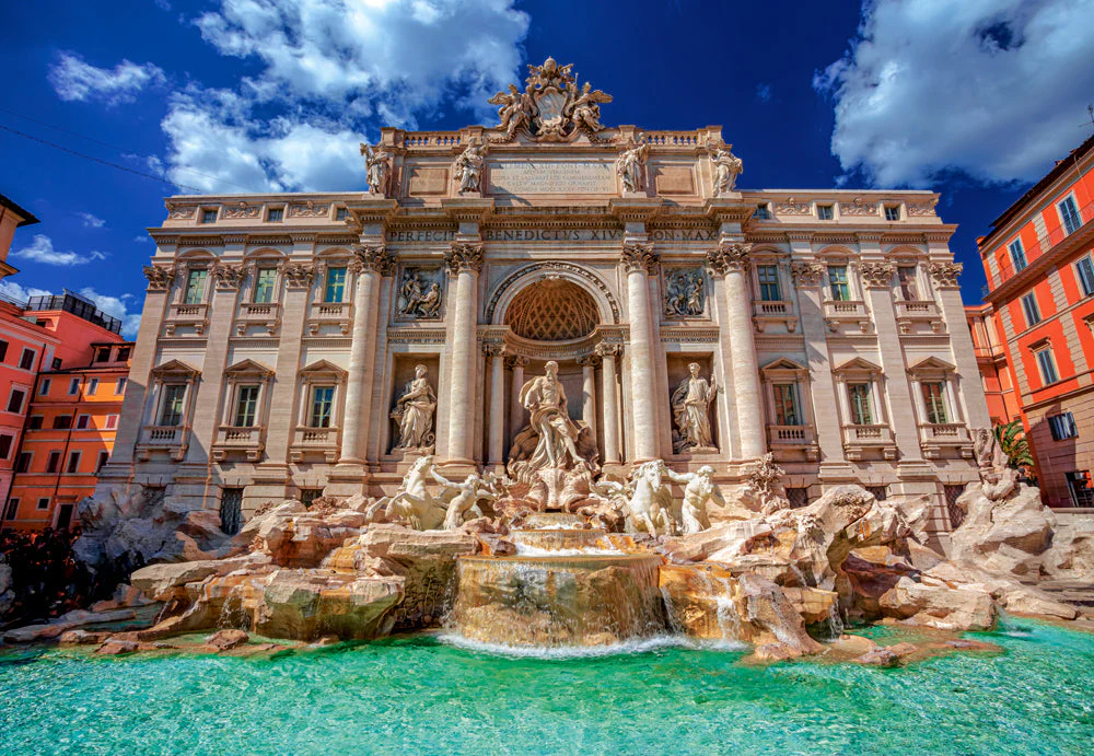 1500 Piece Jigsaw Puzzle, The Trevi Fountain, Rome, Italy, Baroque style, Travel puzzle, Italian architecture, Adult Puzzle, Castorland C-152230-2 - Image 2