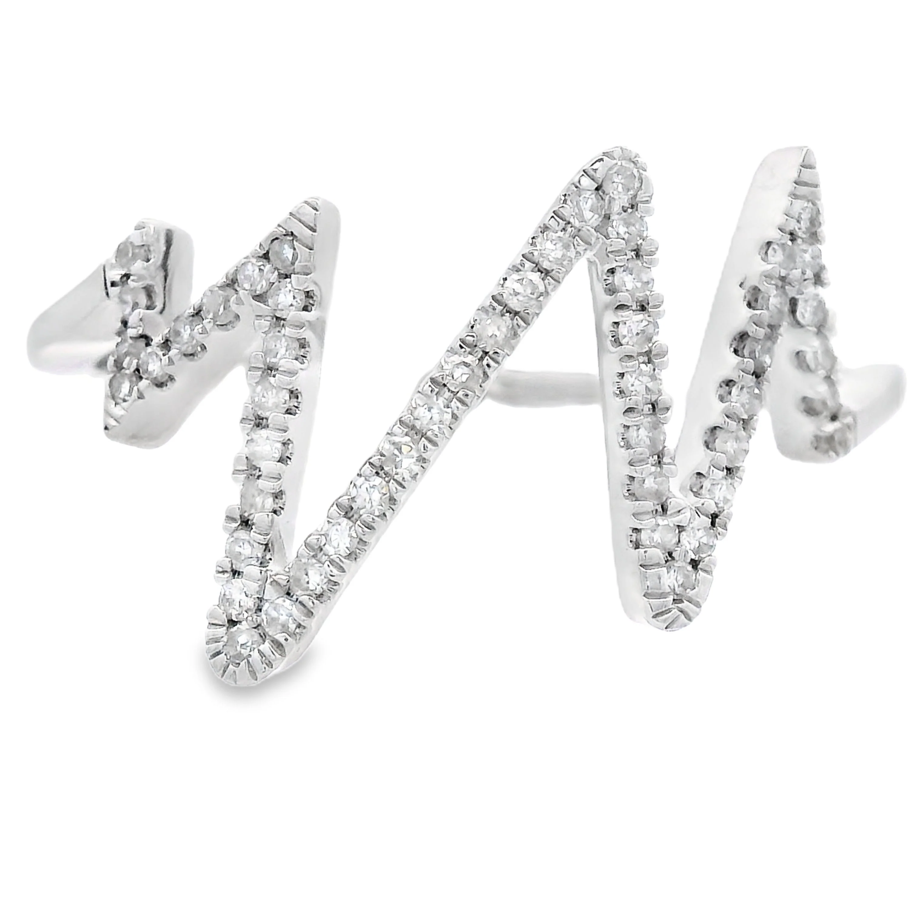 .15ct Diamond Ring 14KT White Gold