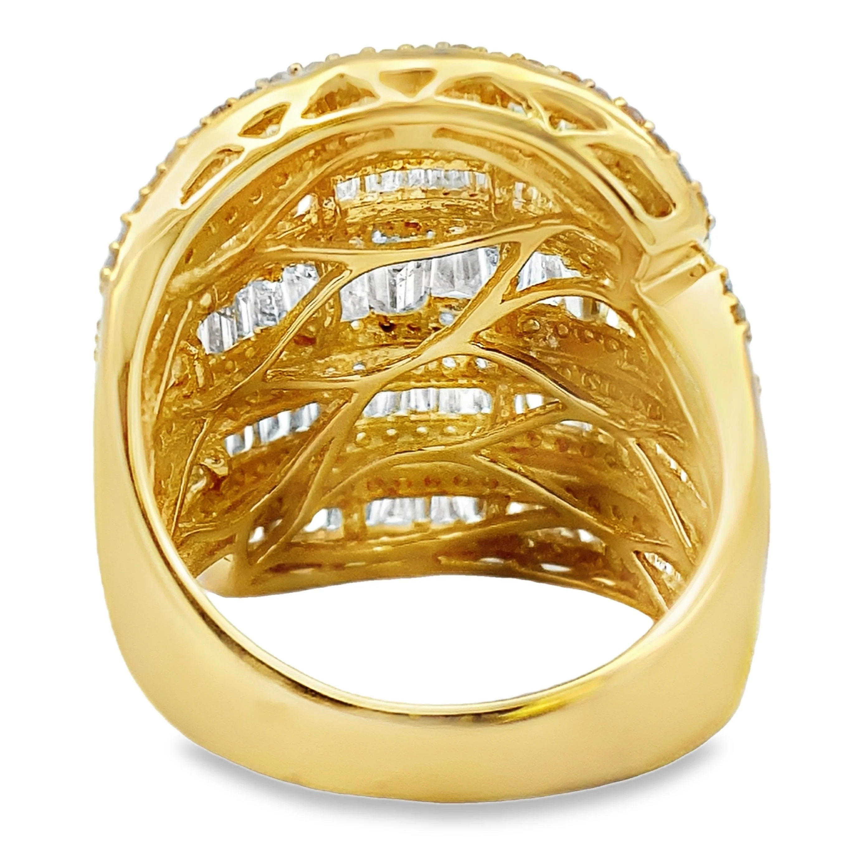2.75ct Diamond Ring 14KT Yellow Gold - Image 3