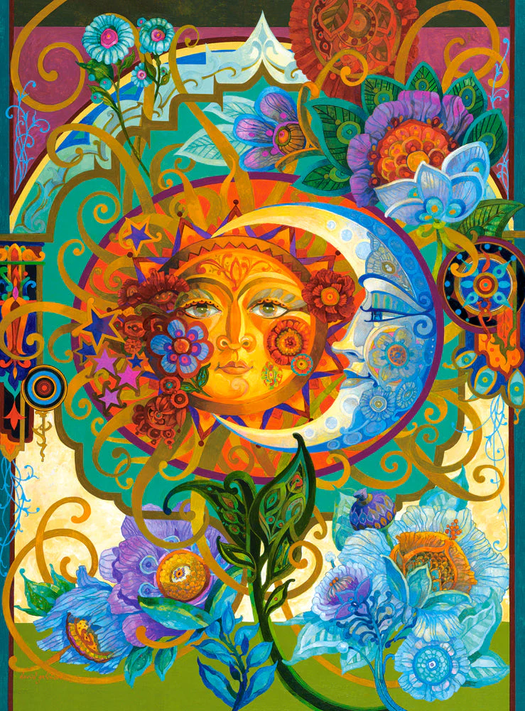 3000 Piece Jigsaw Puzzle, Partnership of the Sun and the Moon, Art. Puzzle, Adult Puzzle, Castorland C-300679-2 - Image 2