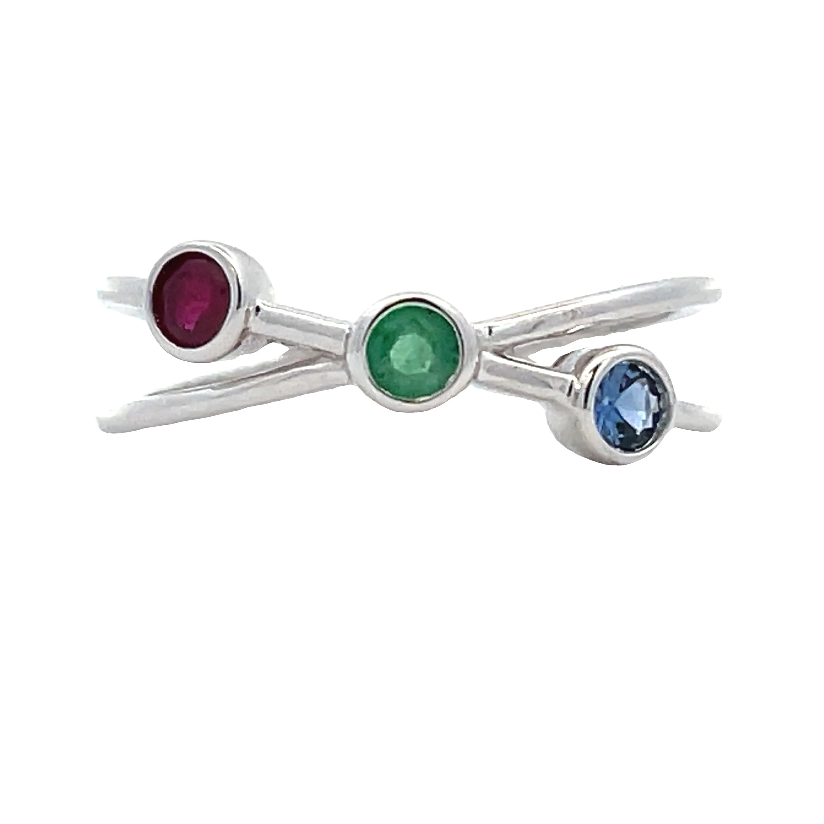 .31ct Sapphire Ruby Ring 14KT White Gold - Image 4