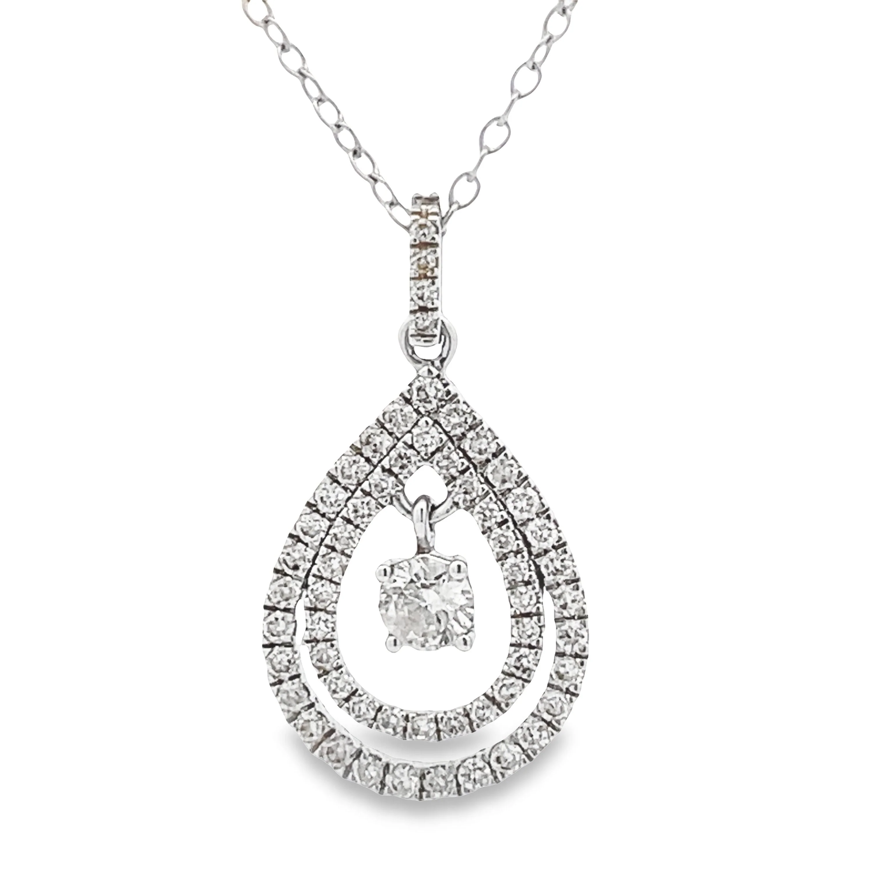 .77ct Diamond Fashion Pendants 10KT White Gold