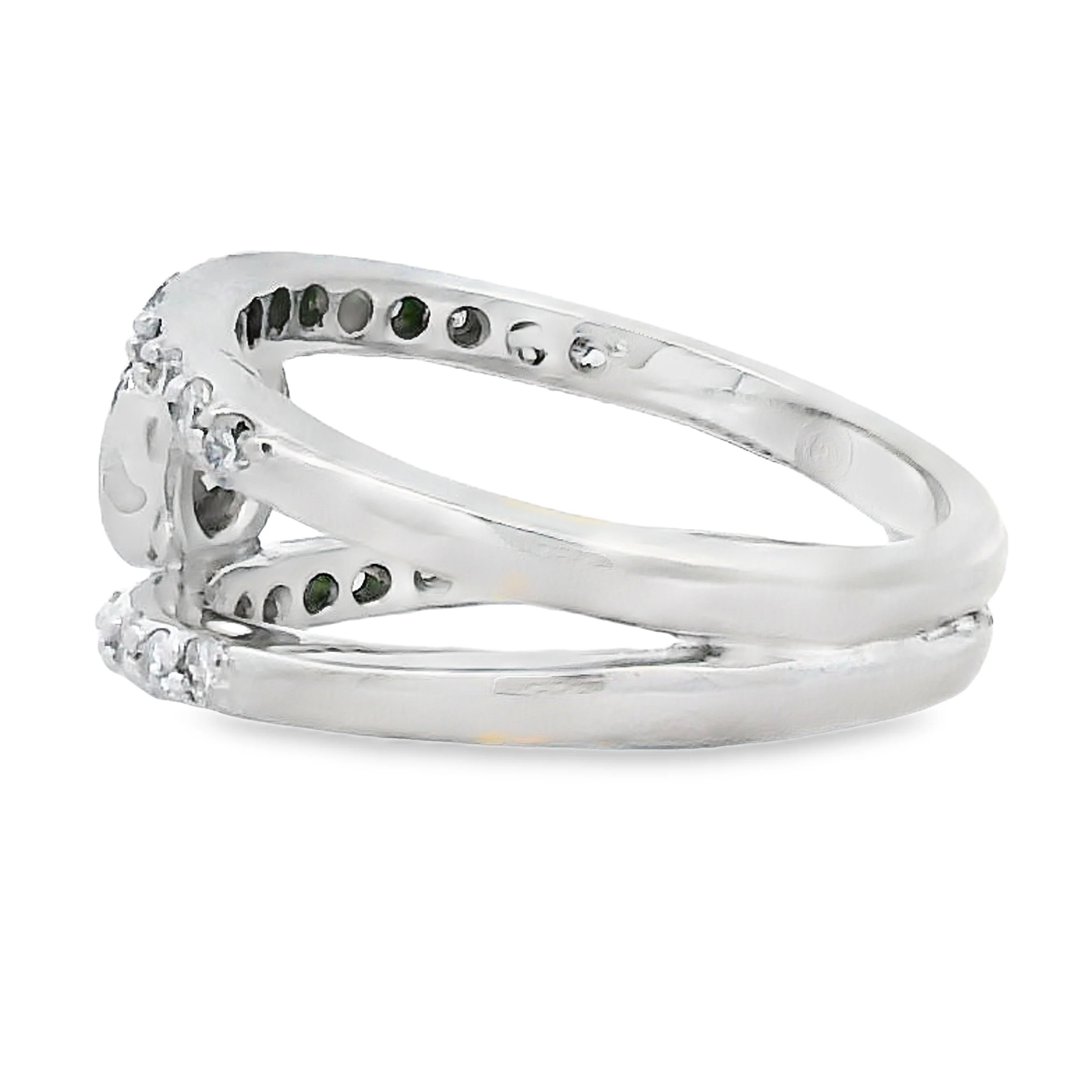 .90ct Diamond Diamond Ring 14KT White Gold - Image 2