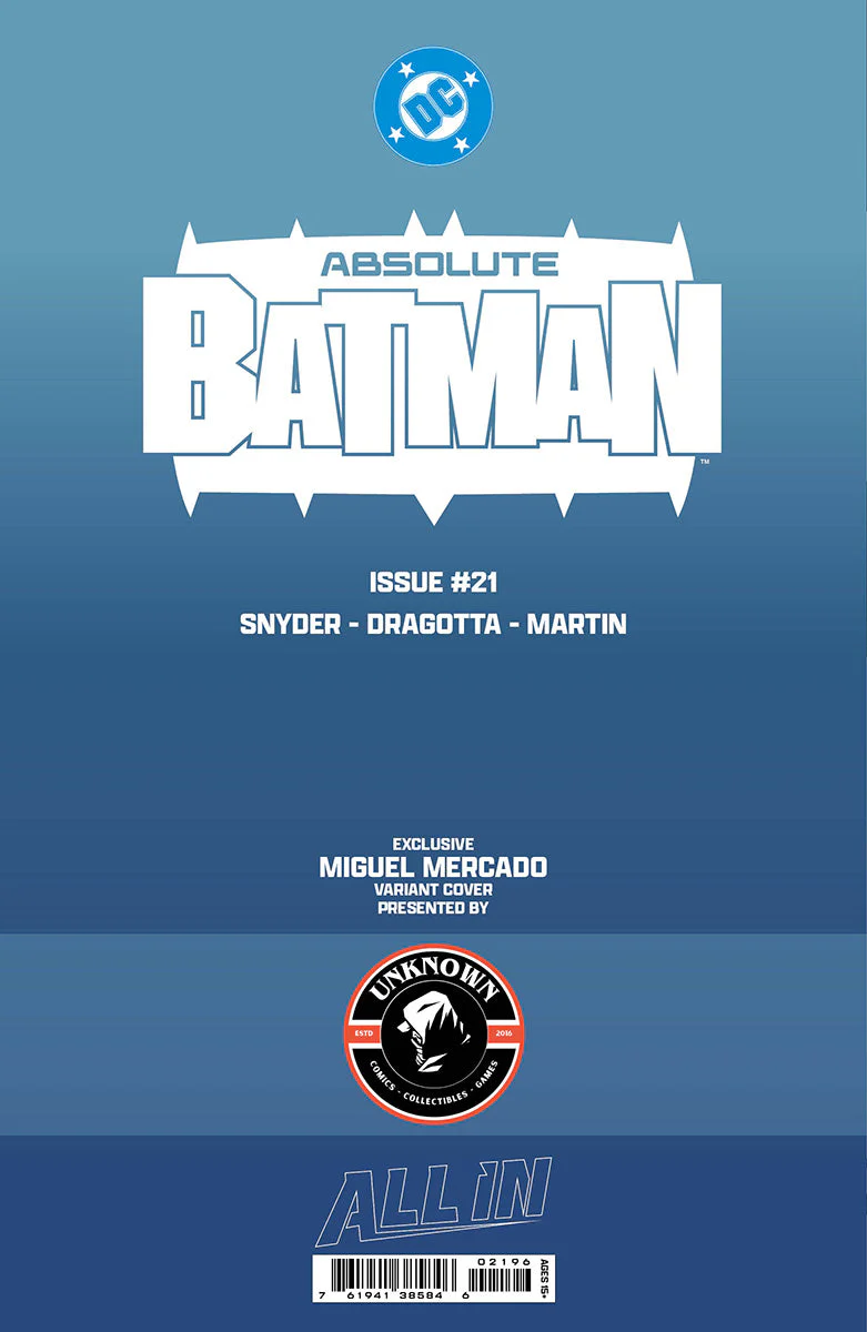 ABSOLUTE BATMAN #21 MIGUEL MERCADO EXCLUSIVE VAR (06/17/2026) - Image 2