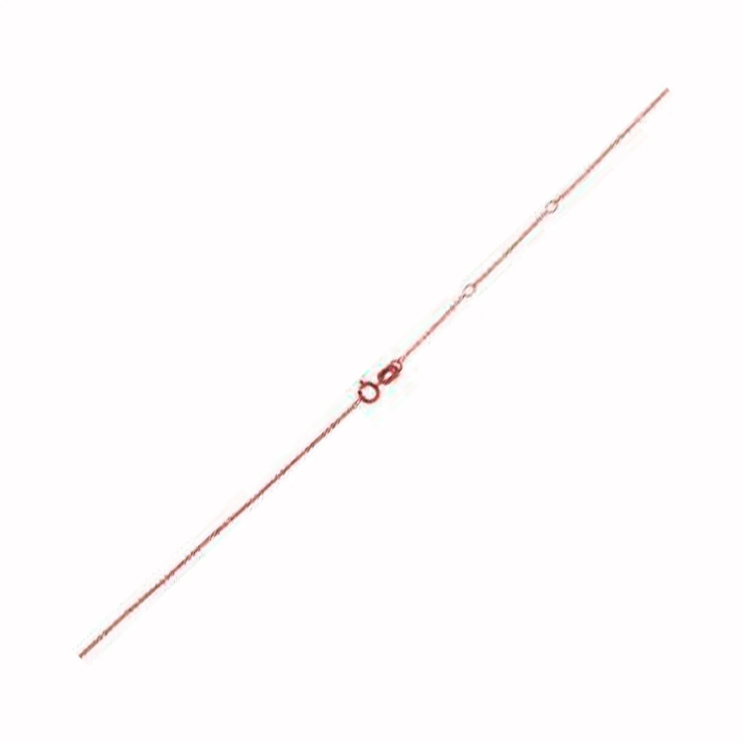 Adjustable Cable Chain in 14k Rose Gold (0.97 mm) - Image 3