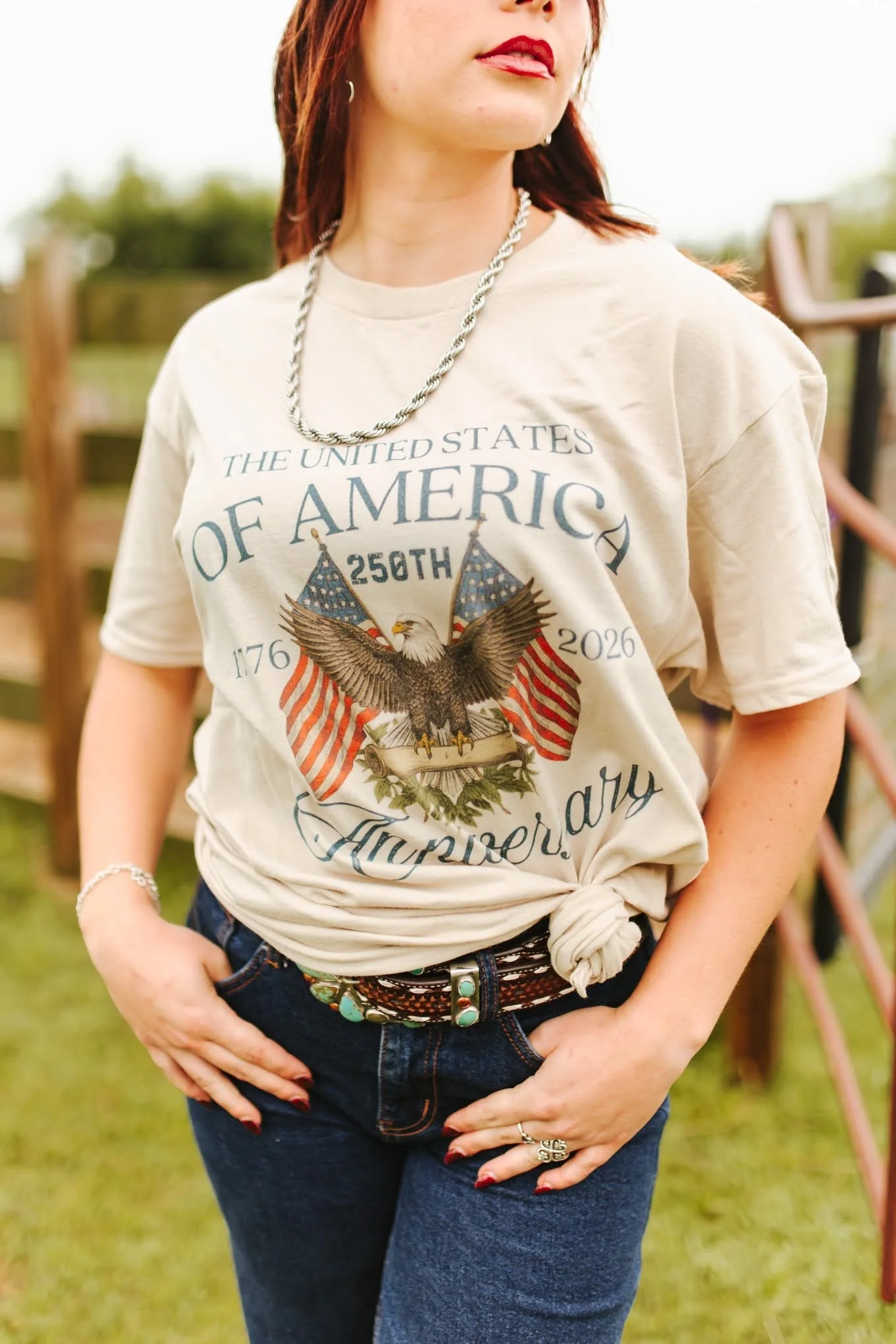 America's 250th Anniversary Graphic Tee - Image 4