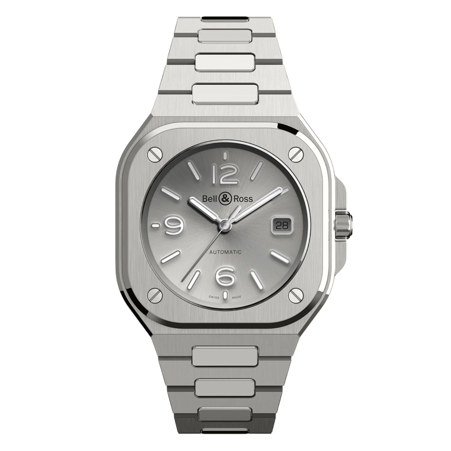 Bell & Ross Men's Grey Steel
