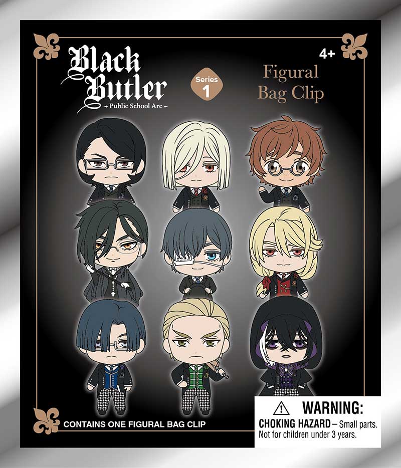 Black Butler 3D Foam Bag Clip Bling Bag - Image 2