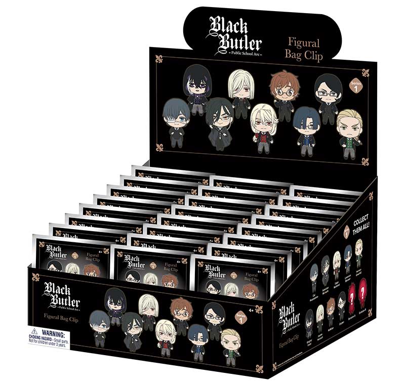 Black Butler 3D Foam Bag Clip Bling Bag - Image 3