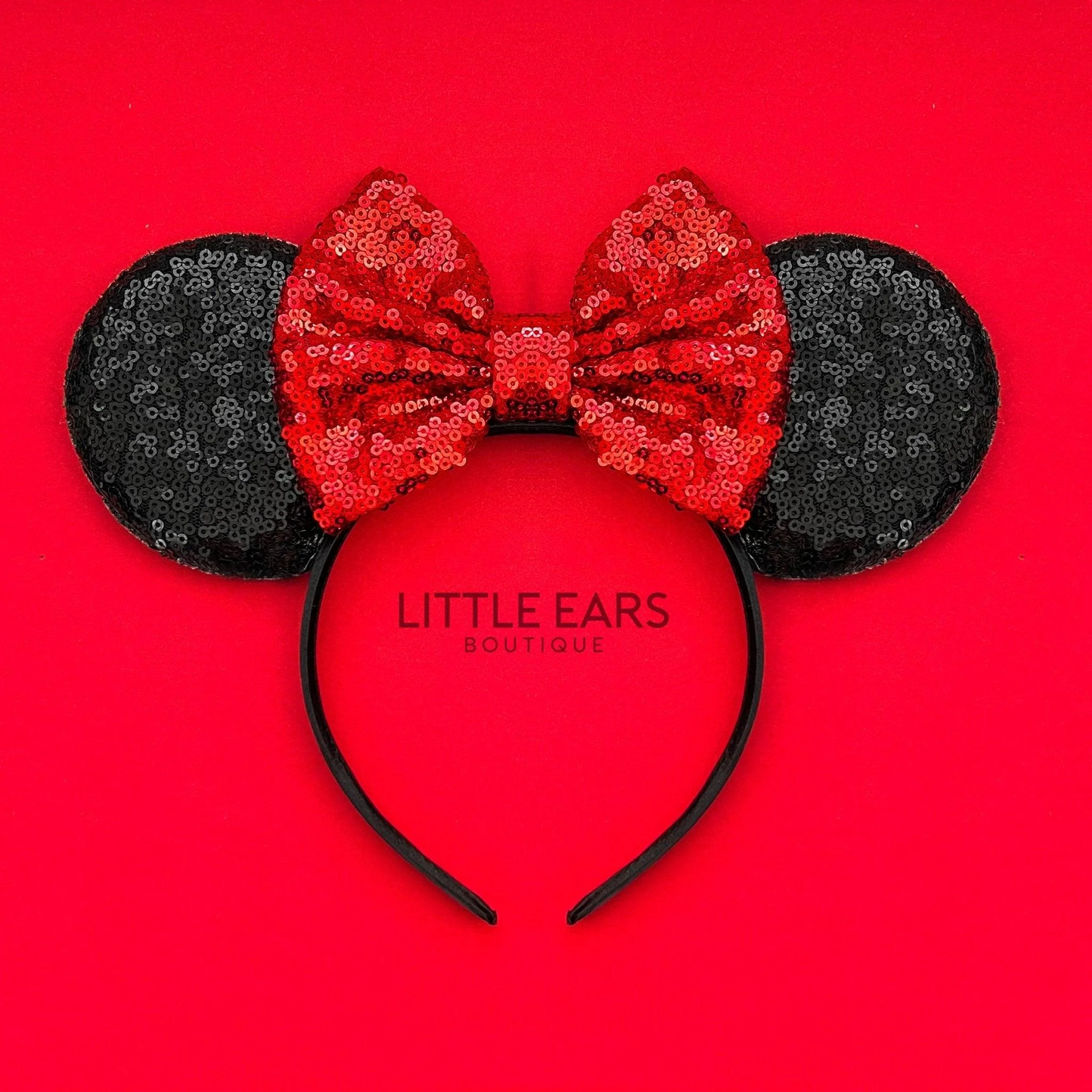 Black & Red Ears