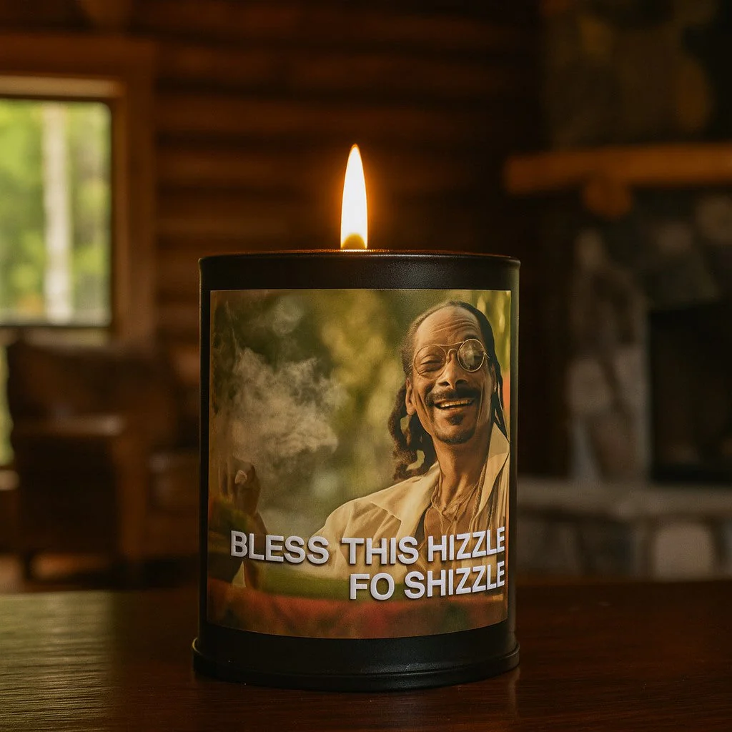 Bless this Hizzle Fo' Shizzle Scented Candle - Image 2