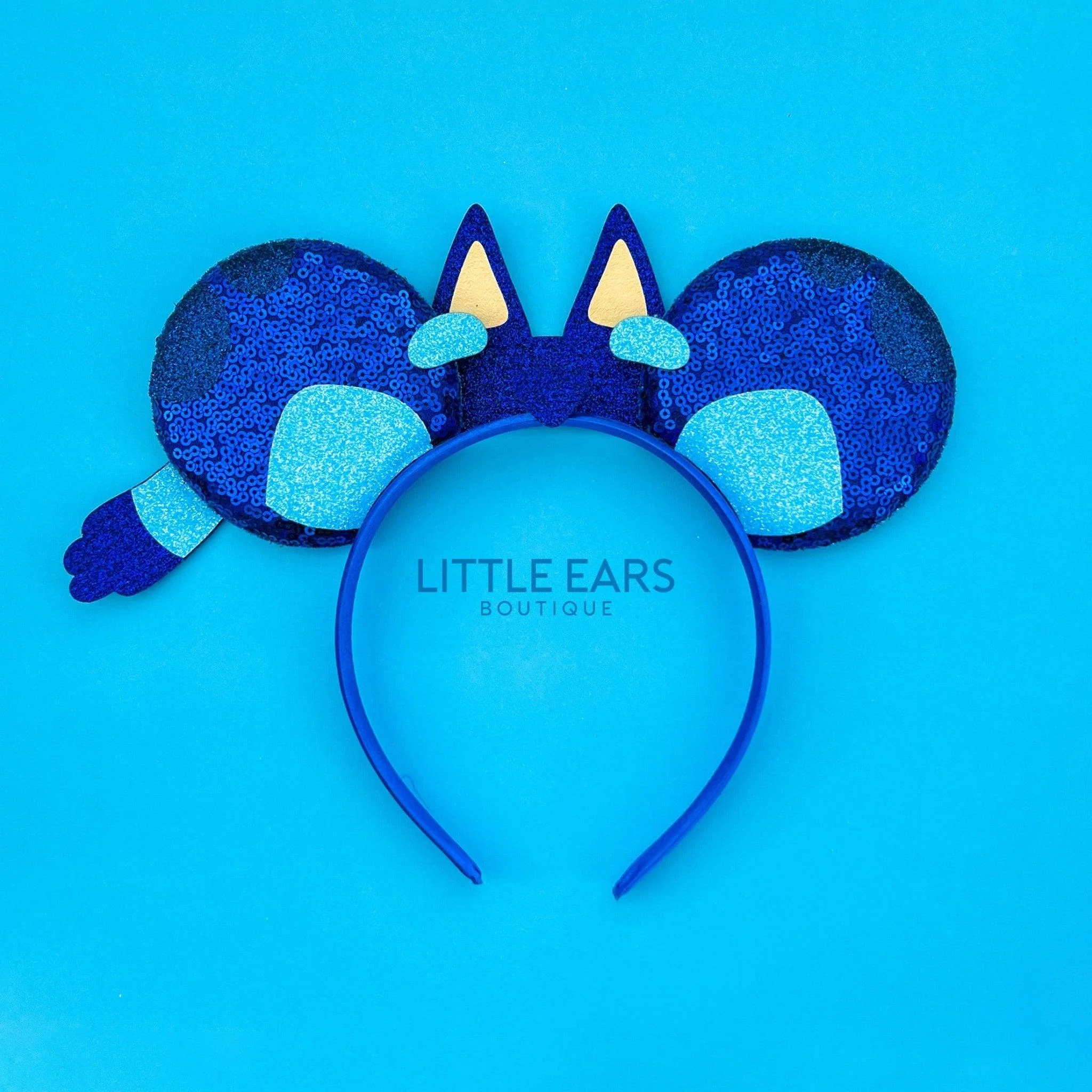 Blue Pup Ears for Men