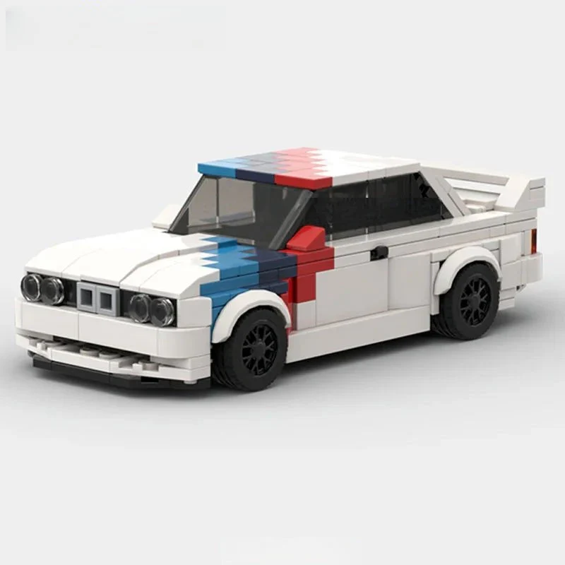 BMW M3 Custom Lego Cars Minifigures Building Block Toys - Image 2