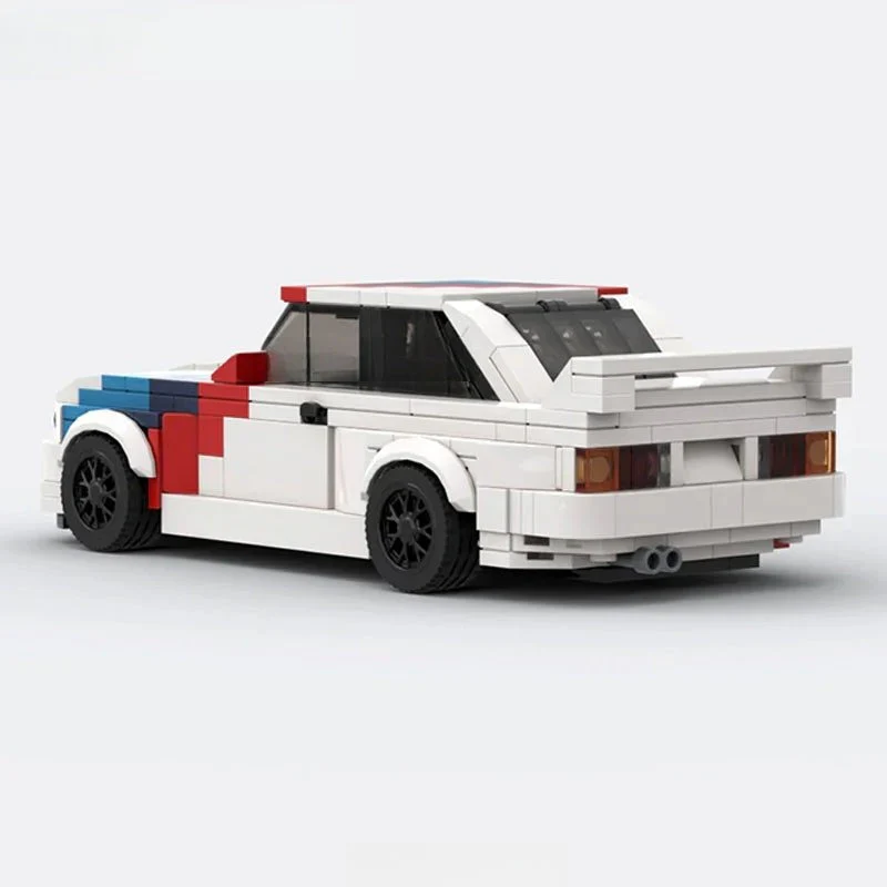 BMW M3 Custom Lego Cars Minifigures Building Block Toys - Image 3