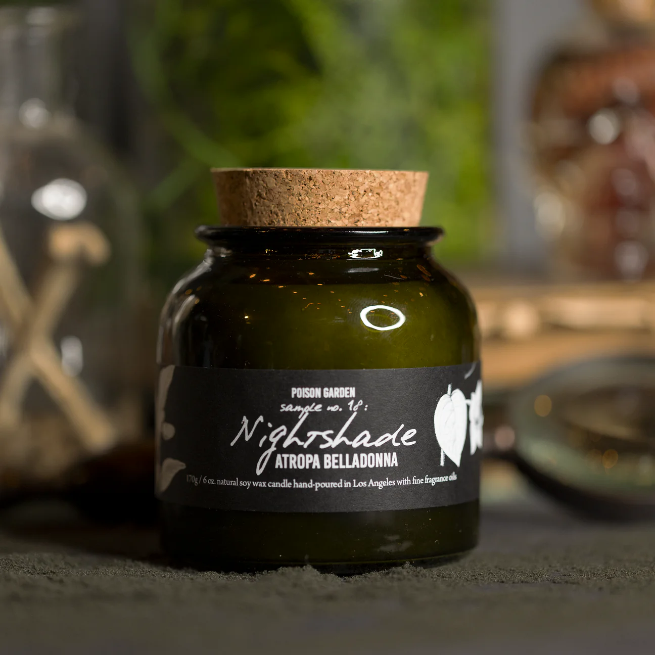 Cantrip Candles - Botany: Poison Garden ~ 6oz Candle - Image 2