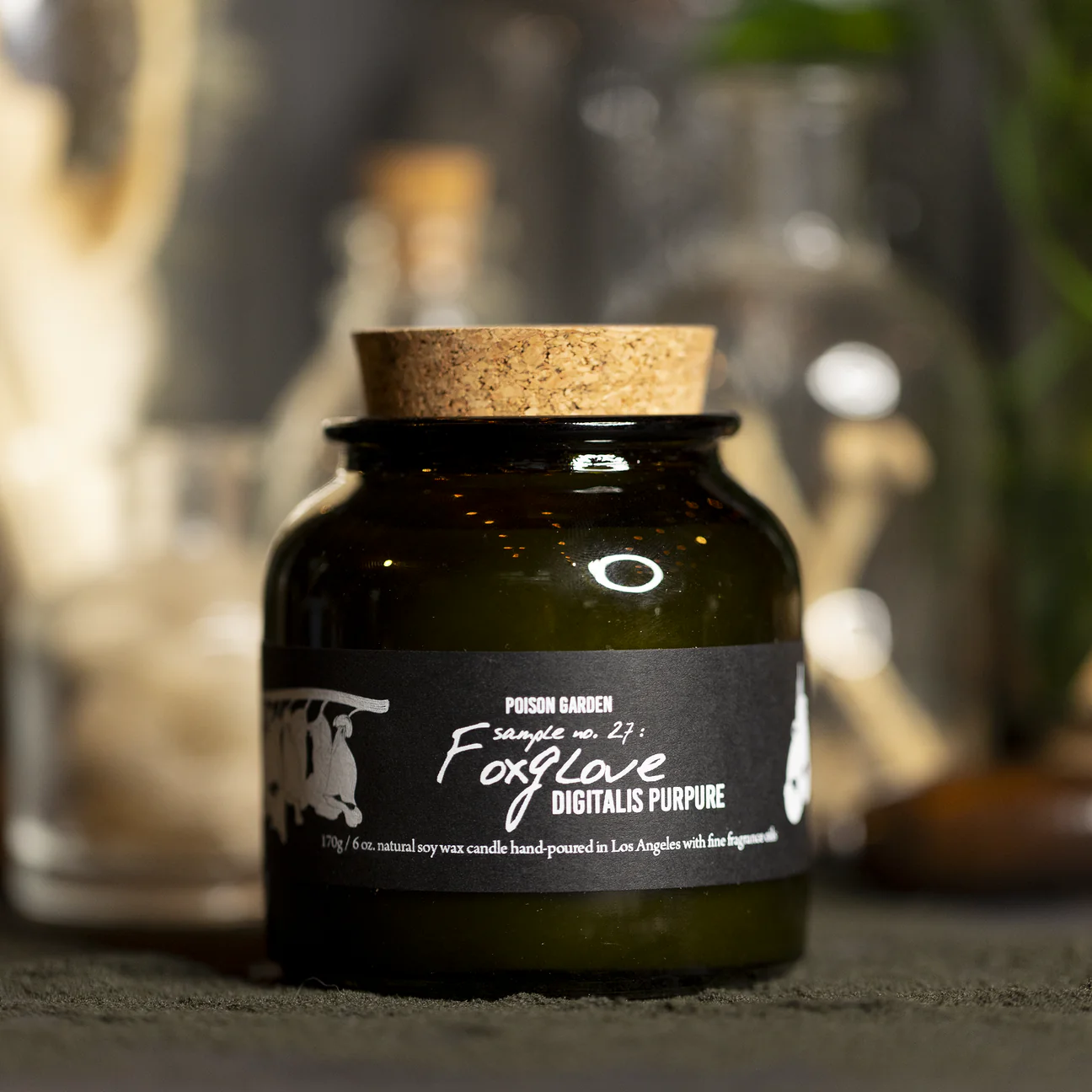 Cantrip Candles - Botany: Poison Garden ~ 6oz Candle - Image 3