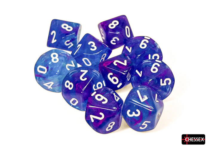 Chessex: Set of Ten d10s Dice - Image 2