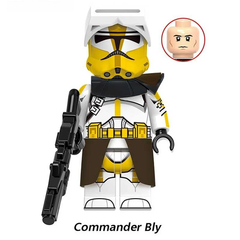 Commander Bly Clone Trooper Lego Star Wars Minifigures Custom Toys Compatible Figure - Image 2
