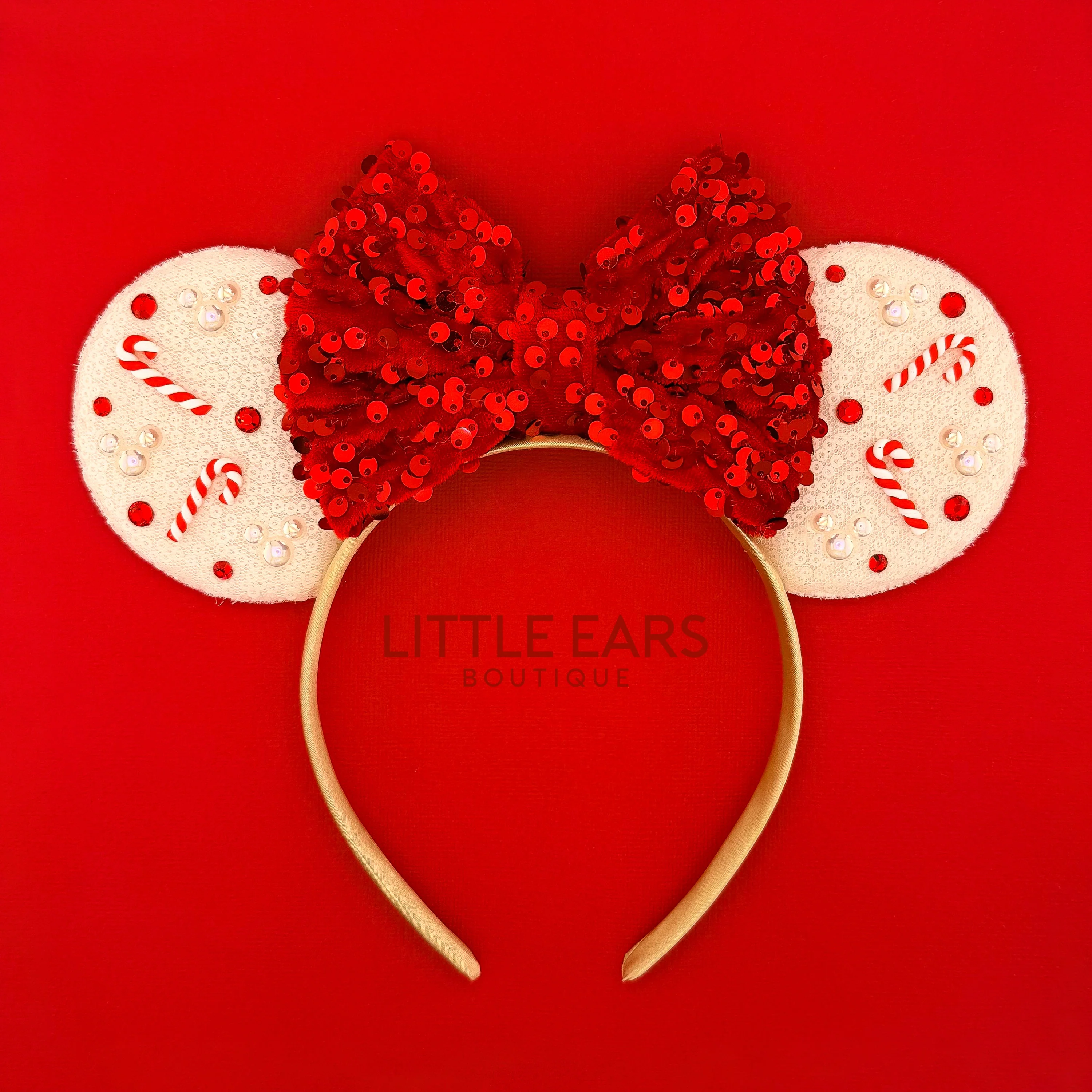 Cream Christmas Ears