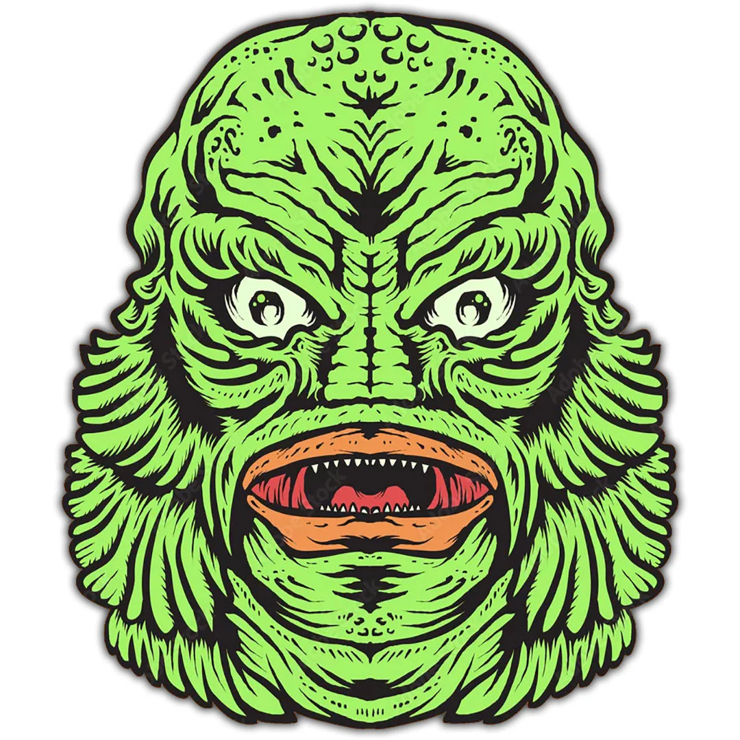 Creature from the Black Lagoon Sticker
