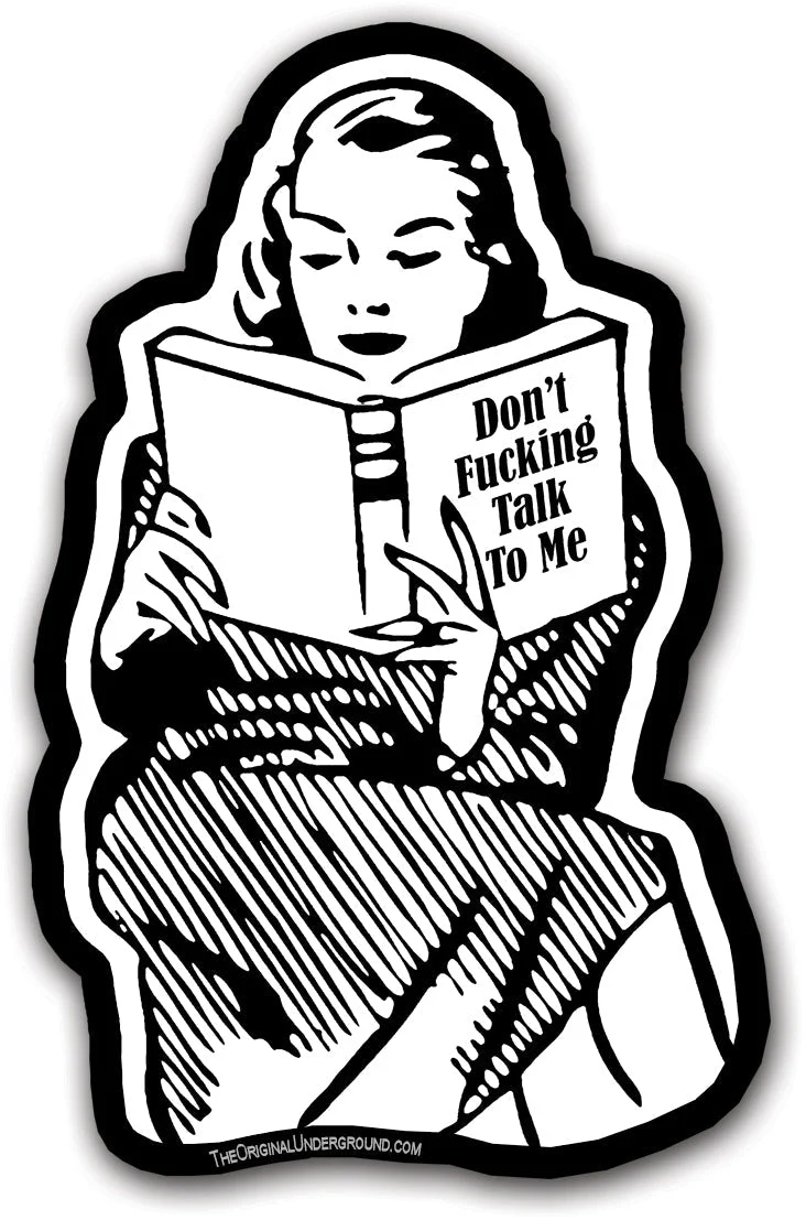 Don't F--king Talk to Me Flexible Magnet
