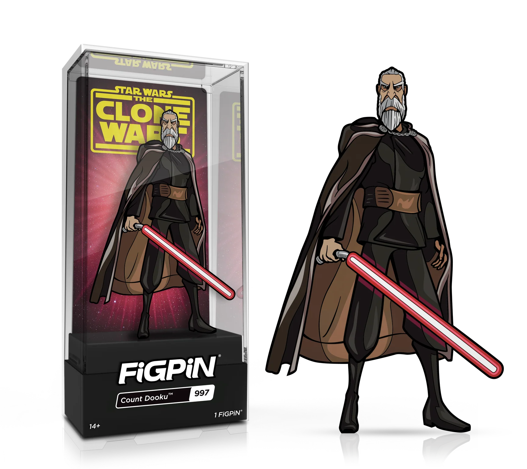 FiGPiN:  Star Wars: The Clone Wars™- Count Dooku™ (997)