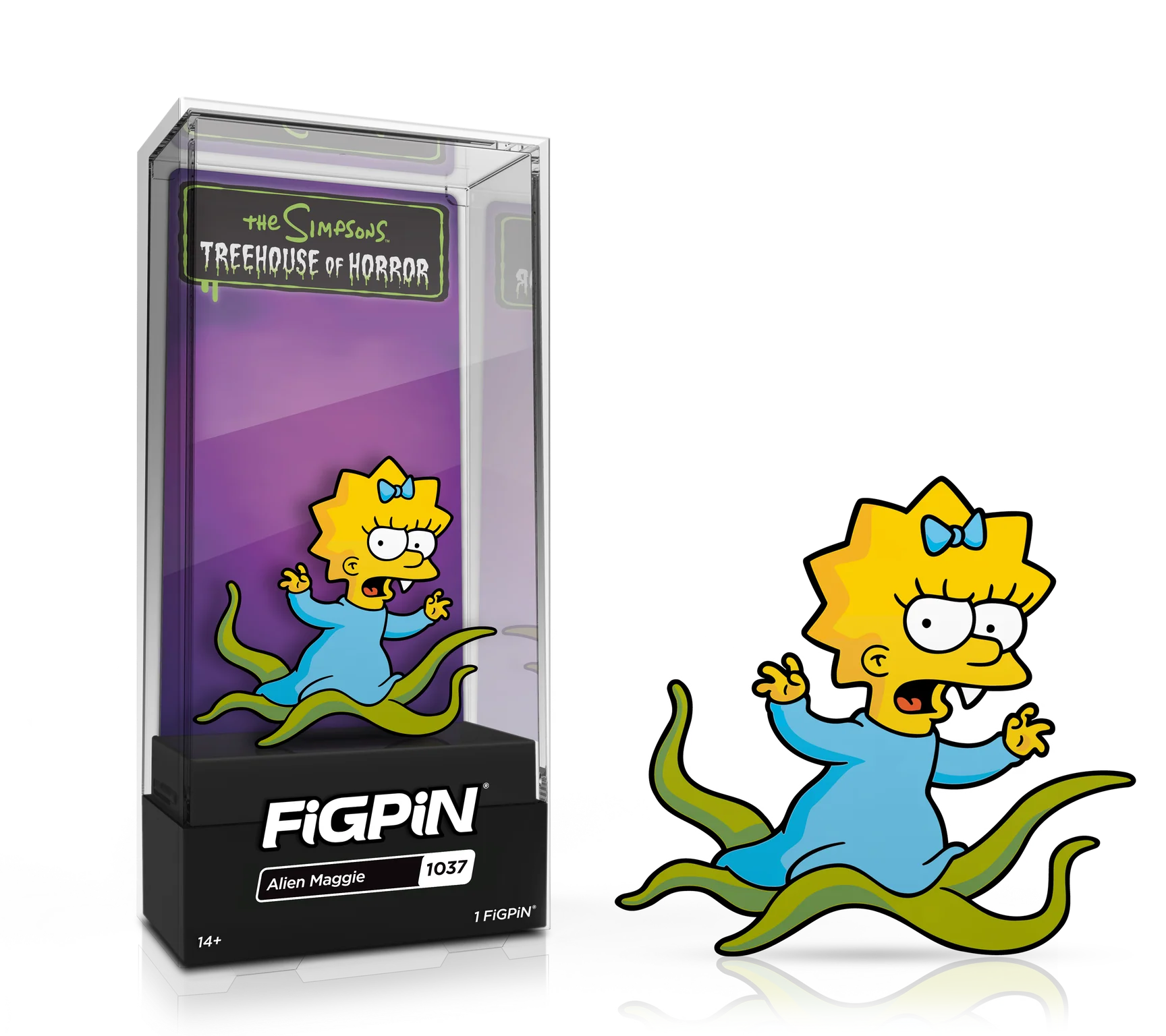FiGPiN: The Simpsons - Alien Maggie (1037)