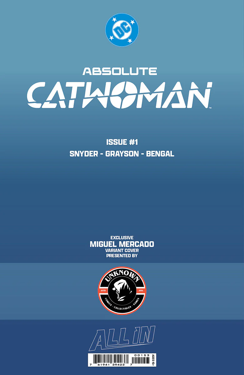 [FOIL] ABSOLUTE CATWOMAN #1 (OF 6) MIGUEL MERCADO EXCLUSIVE VIRGIN VAR (06/10/2026) - Image 3