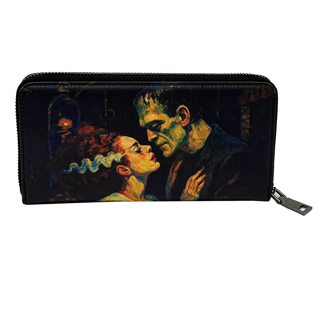 Frankenstein and His Bride Clutch Wallet - Image 2
