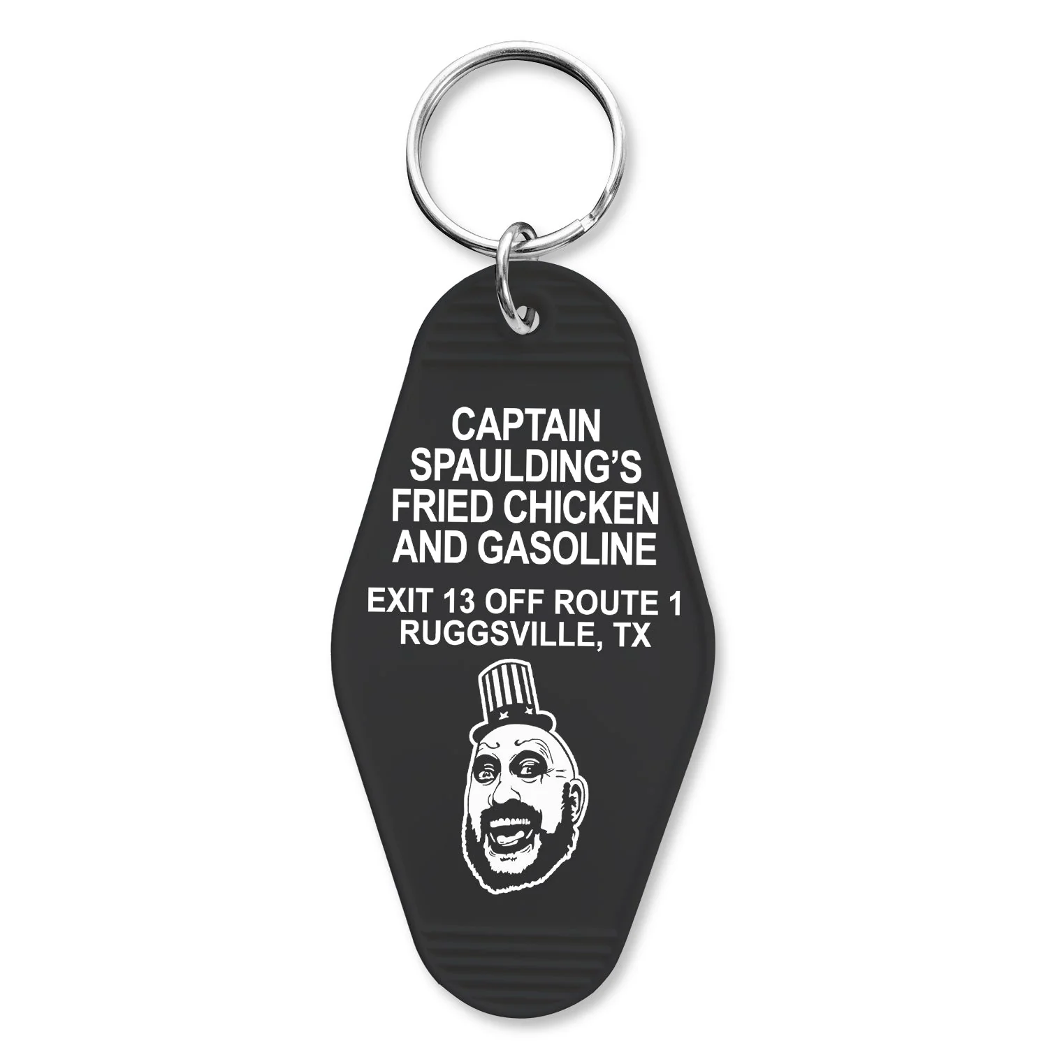 Fried Chicken and Gasoline Keychain