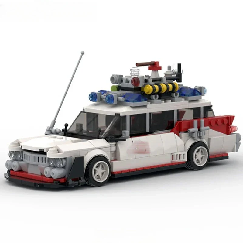 Ghostbusters Ectomobile Ecto-1 Custom Lego Cars Minifigures Building Block Toys - Image 4