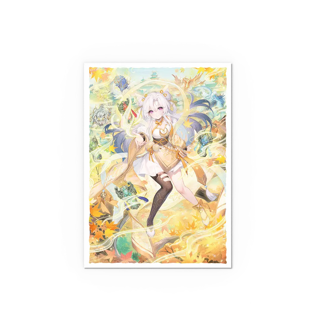 Grand Archive - Guo Jia, Heaven’s Favored - Matte Art Sleeves - Standard Size - Image 3