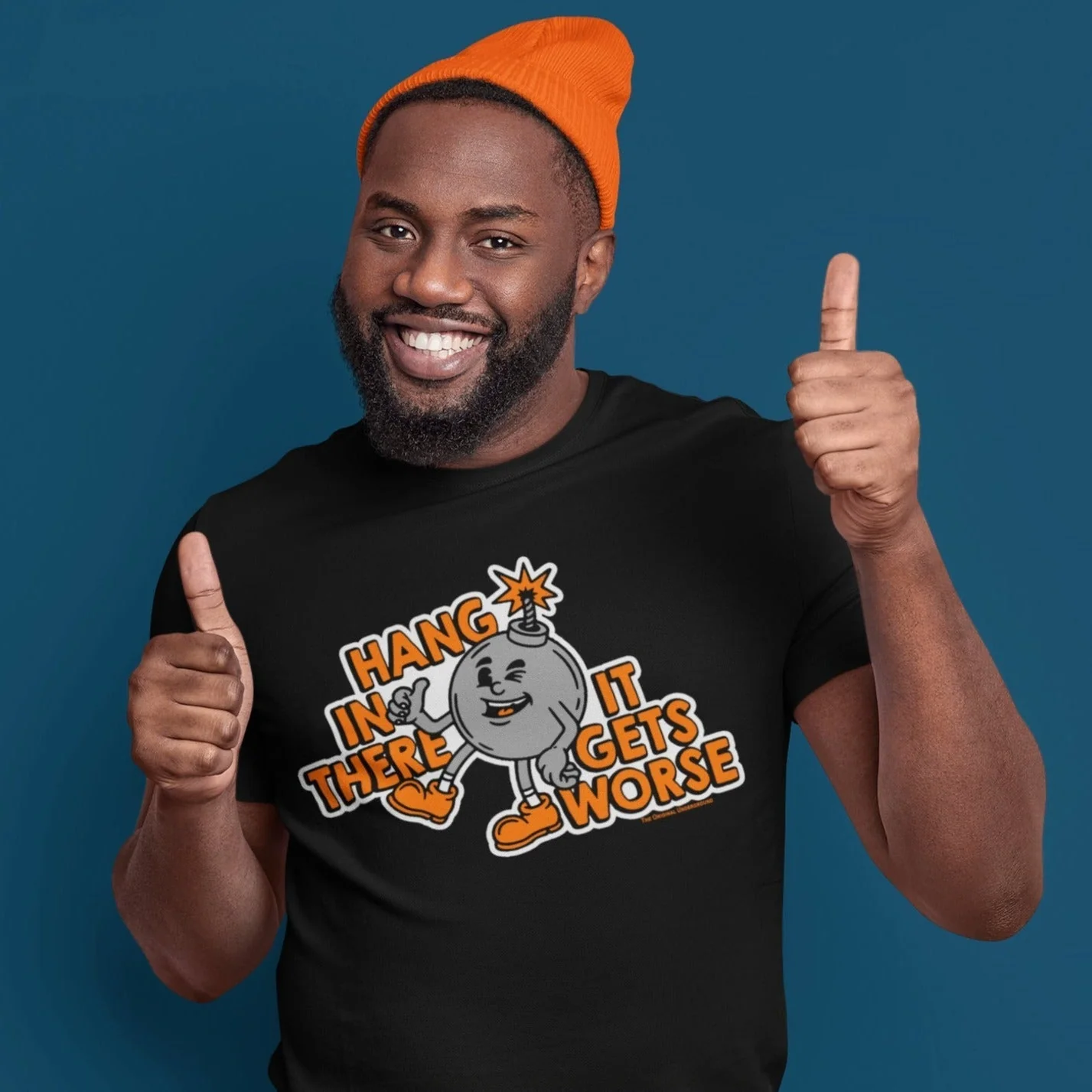 Hang In There It Gets Worse T-Shirt - Image 3