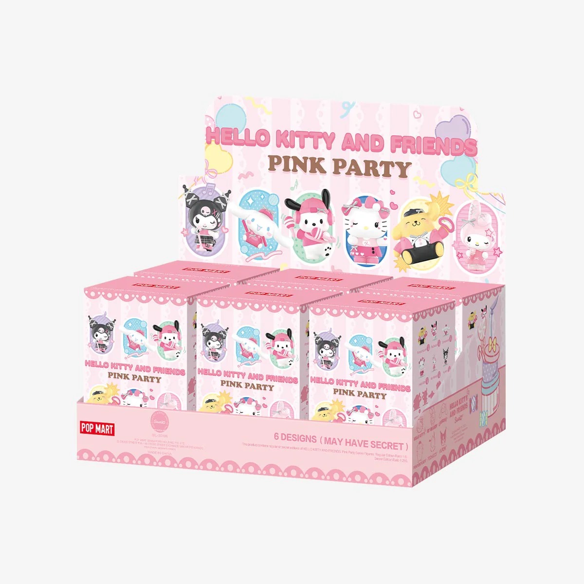 Hello Kitty and Friends Pink Party Series Blind Box Figure | POP MART - Image 5