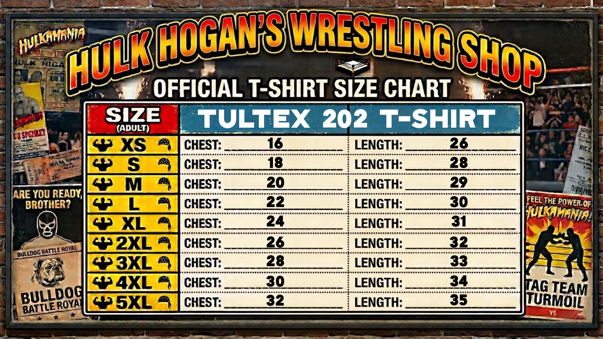 Hulk Hogan Lives Forever Collage Adult T-Shirt - Image 3