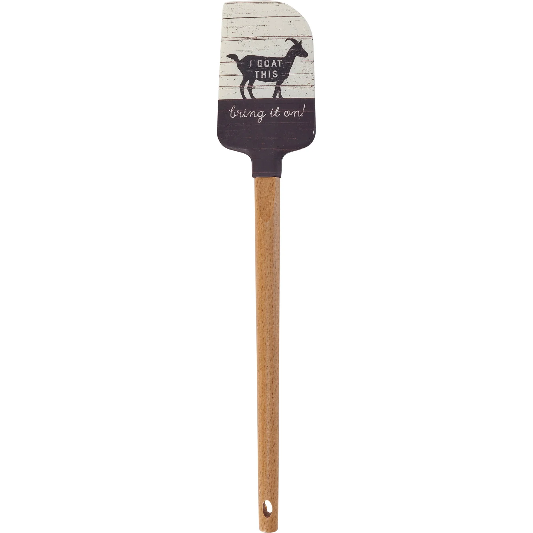 I Goat This Bring It On Silicone Spatula | Wooden Handle Double-Sided Spatula - Image 4