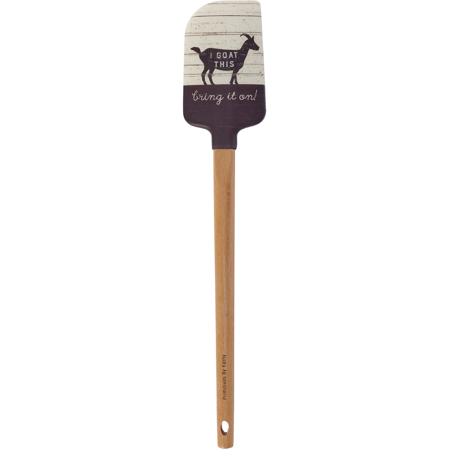 I Goat This Bring It On Silicone Spatula | Wooden Handle Double-Sided Spatula - Image 5