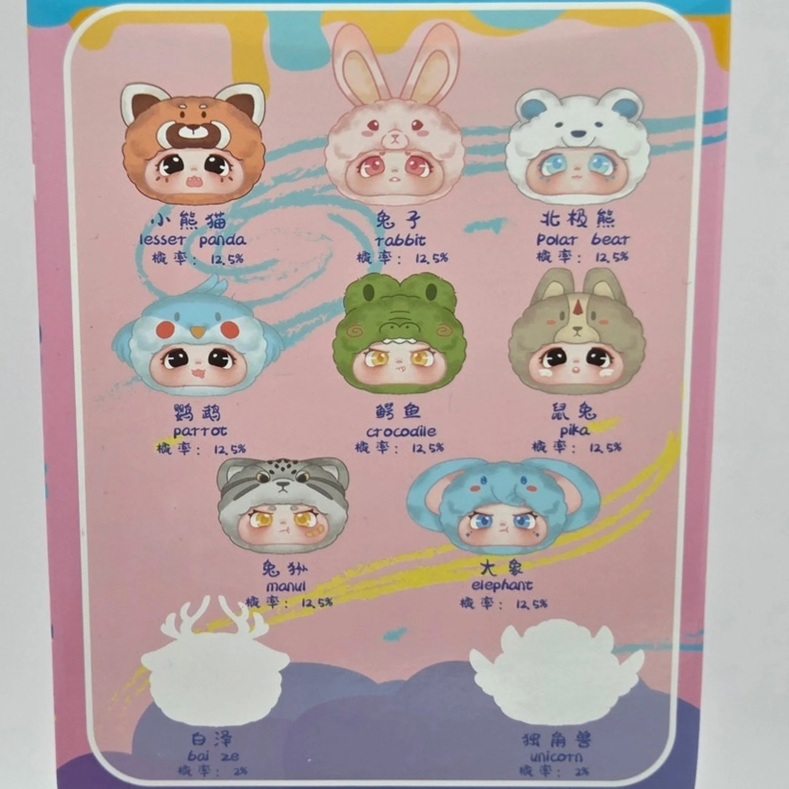 Idol Plush First Gen Animal - Card Confirmed Elephant - Image 3