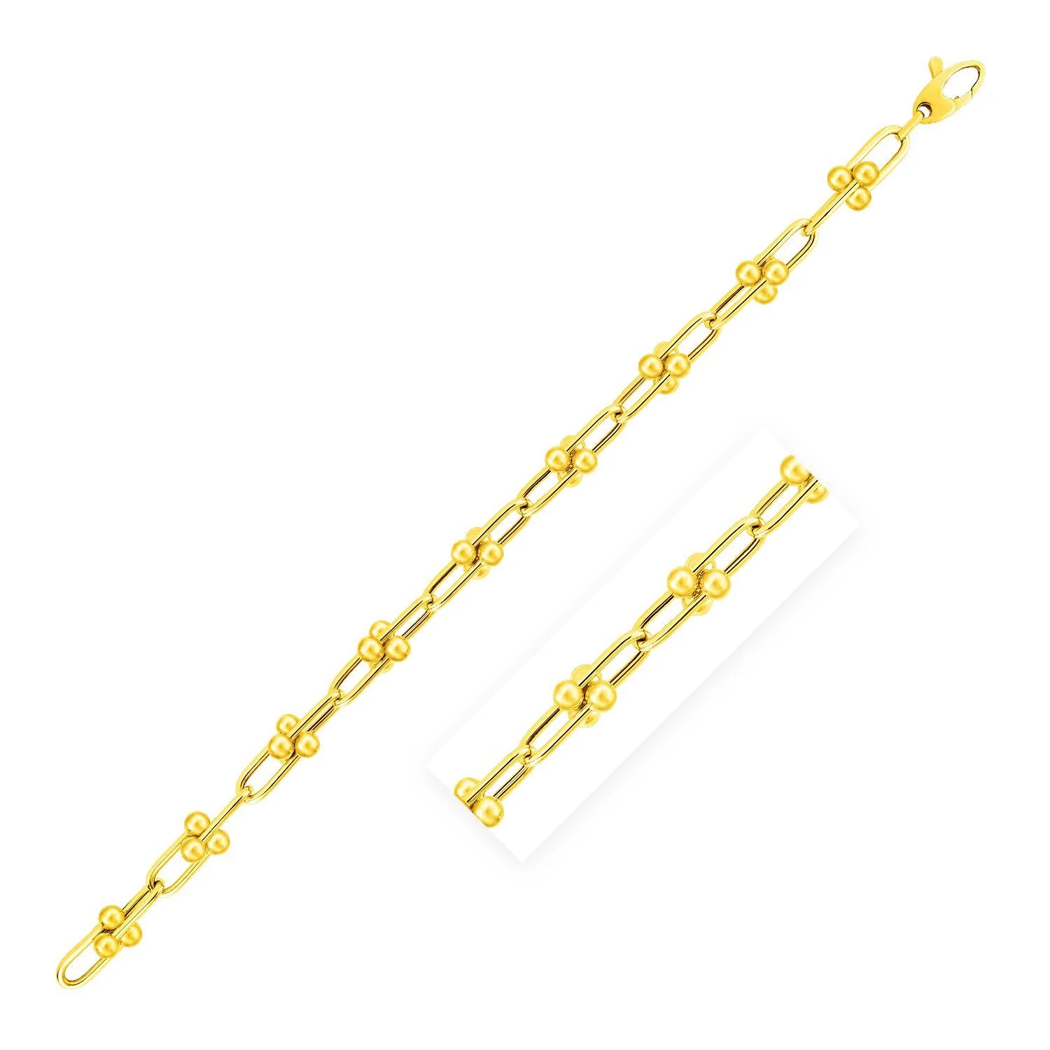 Jax Chain in 14k Yellow Gold (5.0 mm) - Image 3