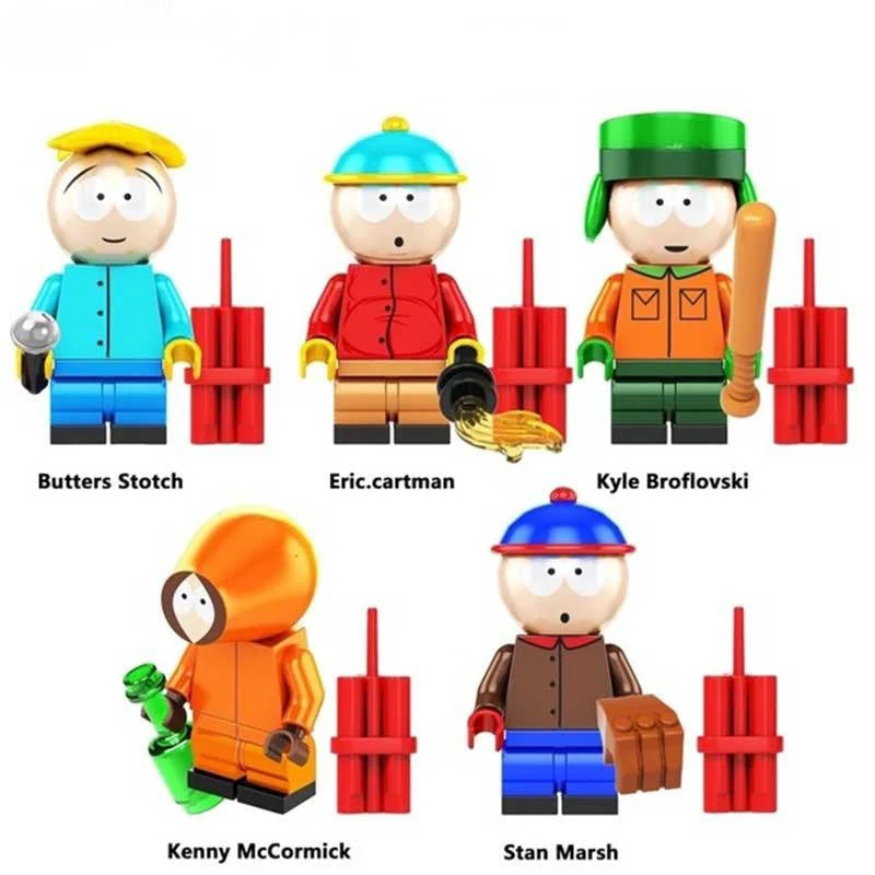 Kyle Broflovski South Park LEGO Minifigure – Custom Cartoon Collectible Figure - Image 3